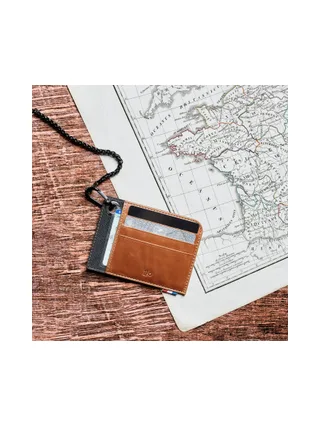 MAT - Porte-cartes horizontal à poche en liège - Naturel 16