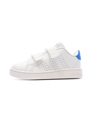 Baskets Blanches Bébé/Junior Adidas Advantage 1