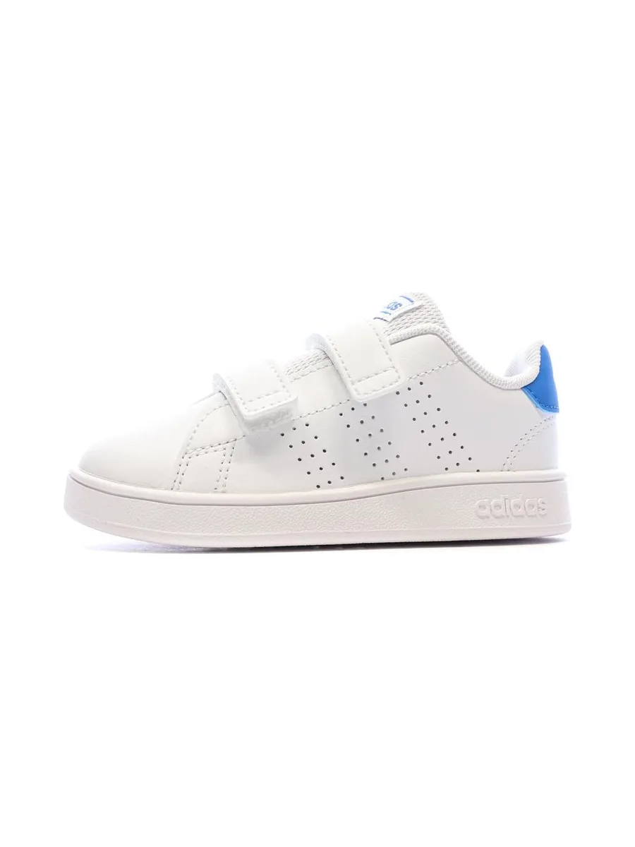 Baskets Blanches Bébé/Junior Adidas Advantage 2