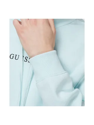 Sweat à Capuche Bleu Homme Guess Roy 2022 3