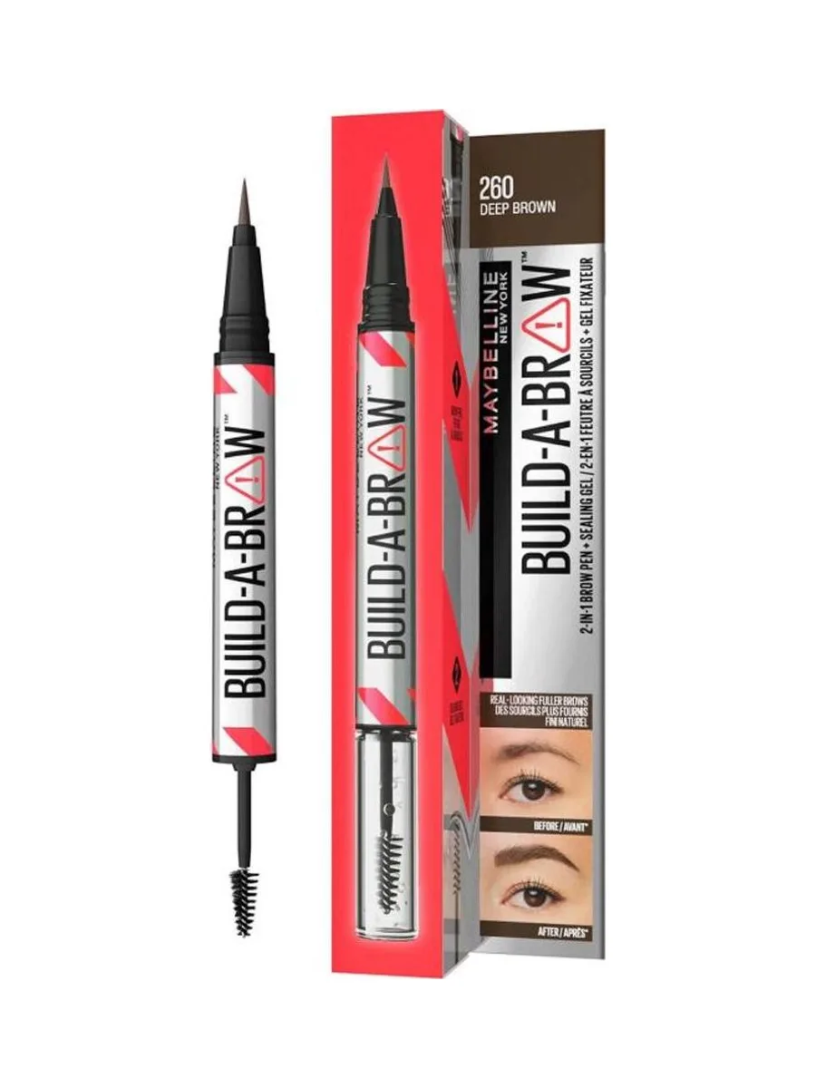 Crayons à sourcil Gemey Maybelline 260 Deep Brown 2