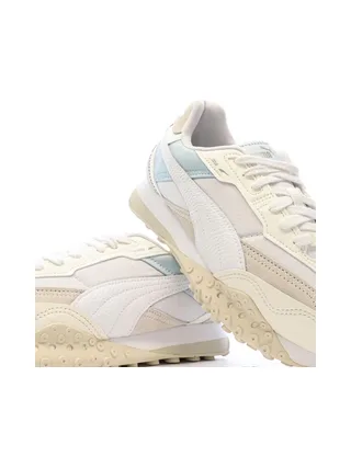 Baskets Beige/Blanc Femme Puma Rider Soft 7