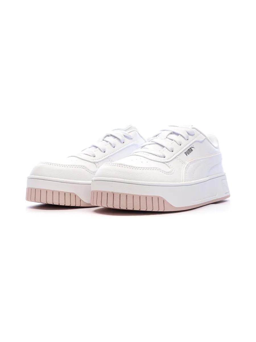 Baskets Blanches Fille Puma Carina 7