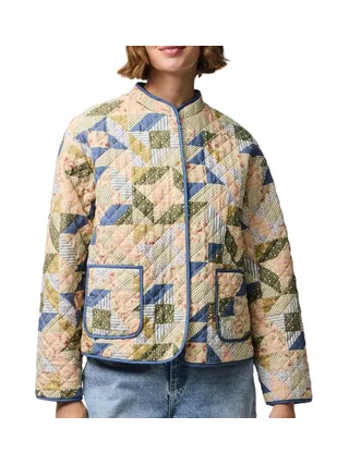 Veste Matelassée Multicolore Femme Pieces Ke 1