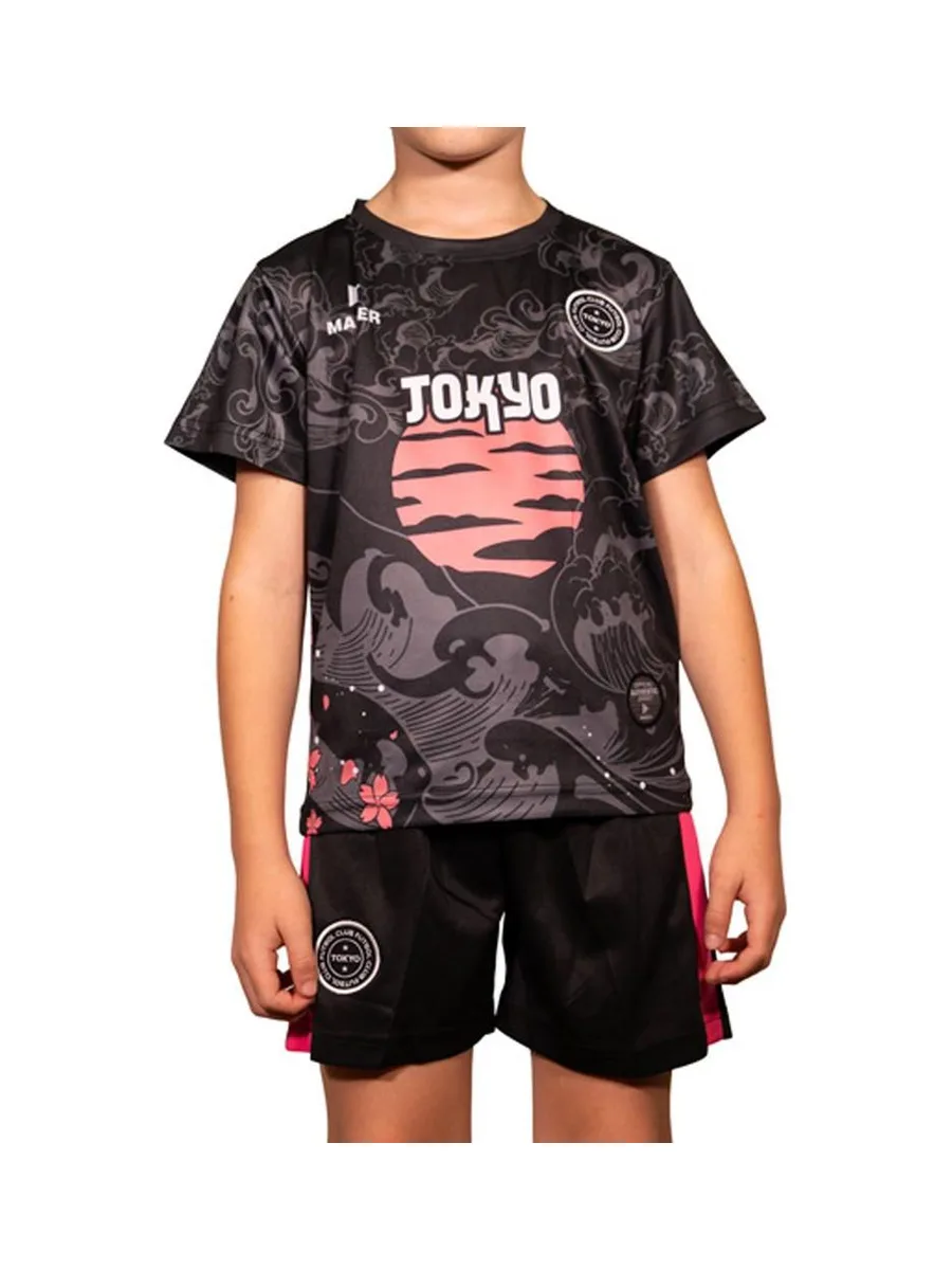 Ensemble Noir/Rose Enfant Sport Zone Tokyo 2