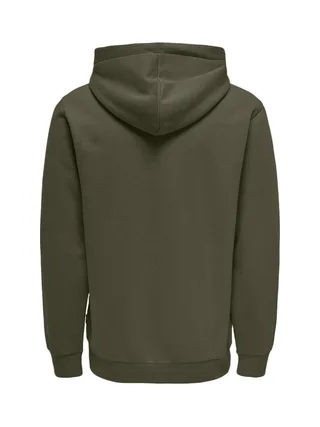 Sweat à Capuche Marron Homme Only & Sons Ceres 3