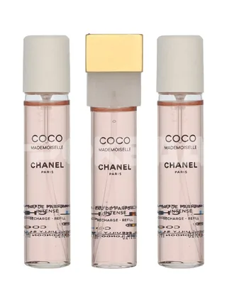 Chanel Coco Mademoiselle Intense Giftset 21ml - 3x Edp Spray Refill 7ml - Twist and Spray 2