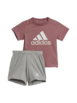 Ensemble Rose/Gris Fille Adidas IZ4975 1