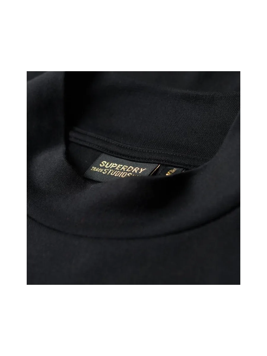 Robe Noire Femme Superdry Mock 2