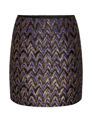 Jupe Noire à Motifs Femme JDY Ziggy 2