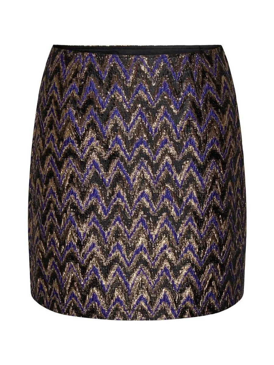 Jupe Noire à Motifs Femme JDY Ziggy 3