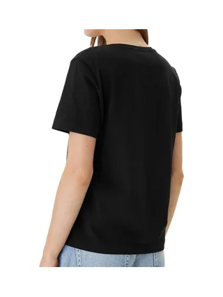 Lot de 2 T-shirts Noir/Bleu Femme Calvin Klein Jeans Monologo 3