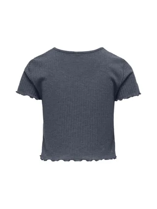 T-shirt Gris Foncé Fille Only Nella 2
