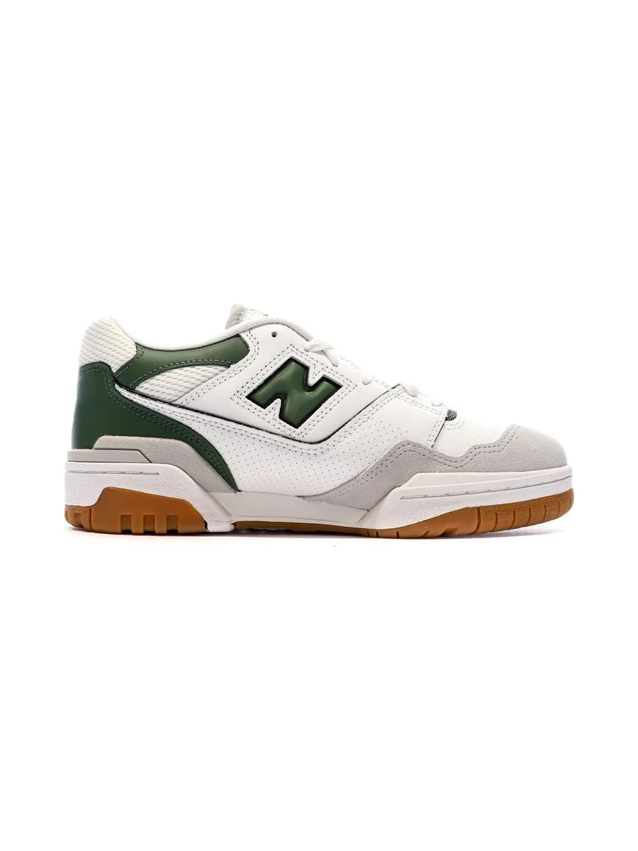 Baskets Blanc/Vert Homme New Balance 550 3