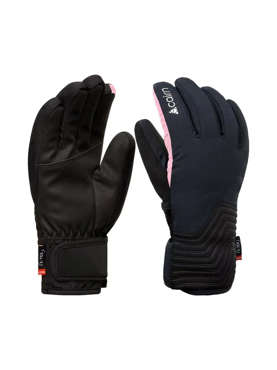 Gants de Ski Noir/Rose Femme Cairn Elena 1