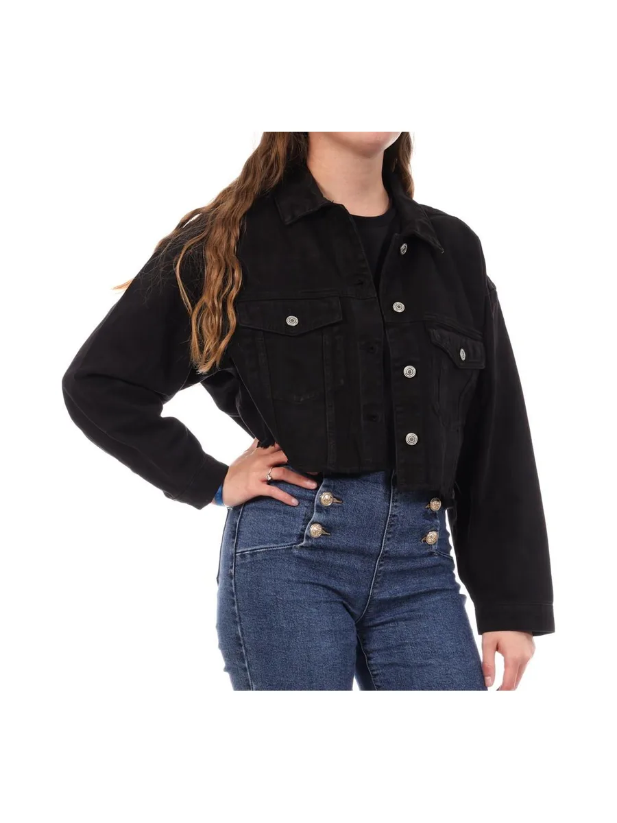 Veste en Jean Noir Femme Jennyfer VROPY 2