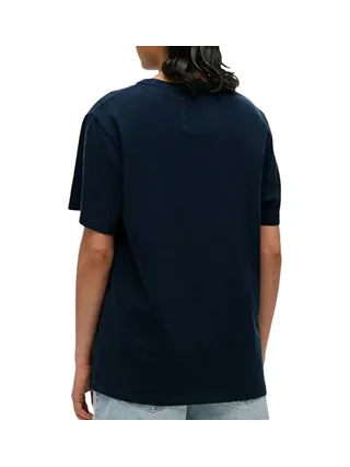 T-Shirt Marine Femme Superdry Athletic Tonal 2