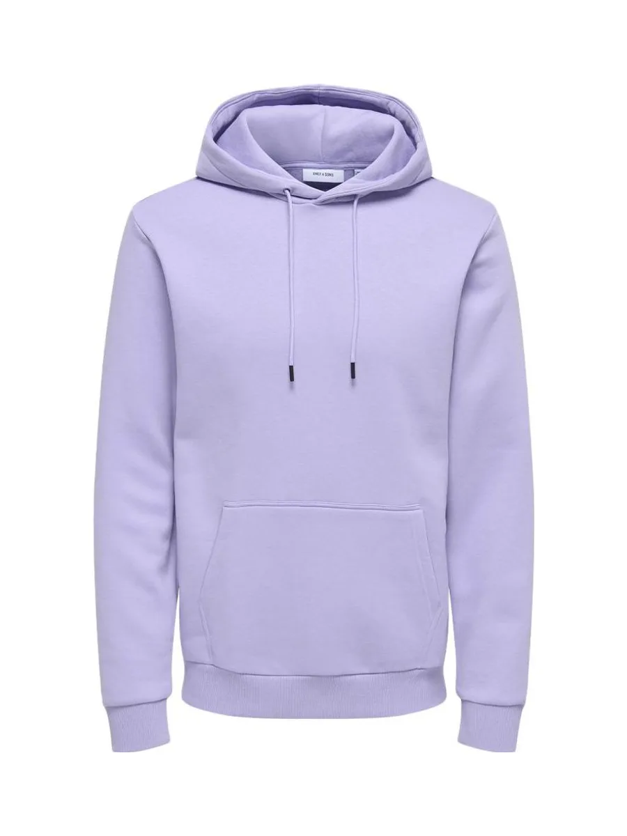 Sweat à Capuche Lilas Moyen Homme Only & Sons Ceres 4