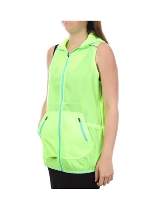 Coupe-vent Vert Fluo Femme New Balance Windcheater 1