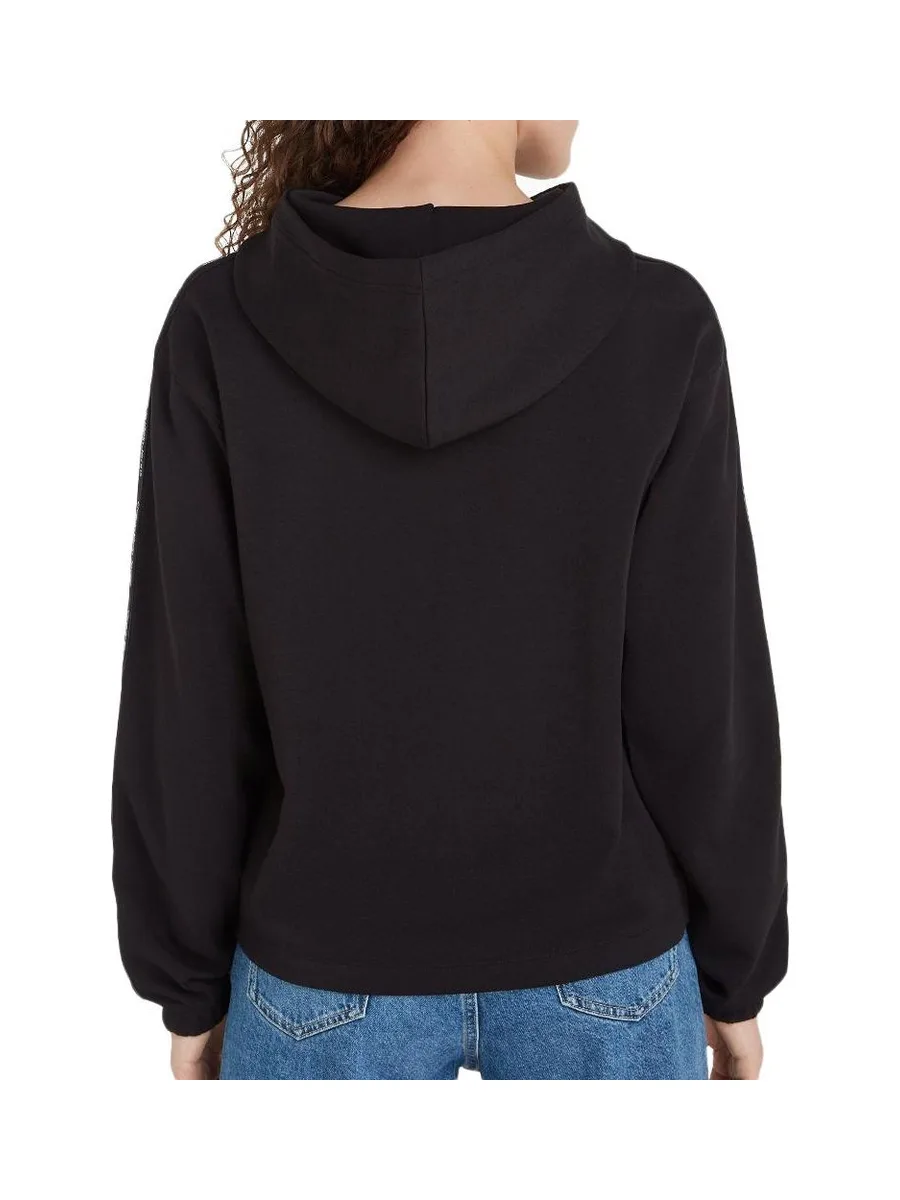 Sweat Noir Femme Calvin Klein Embro Elastic 3