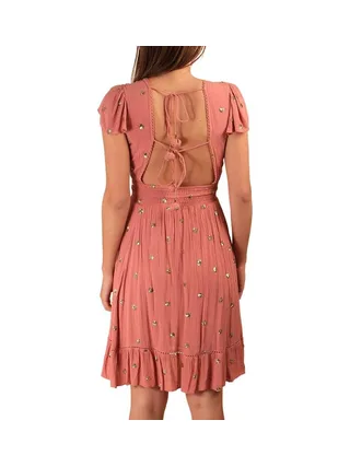 Robe Rose Femme Goa CHICA 2