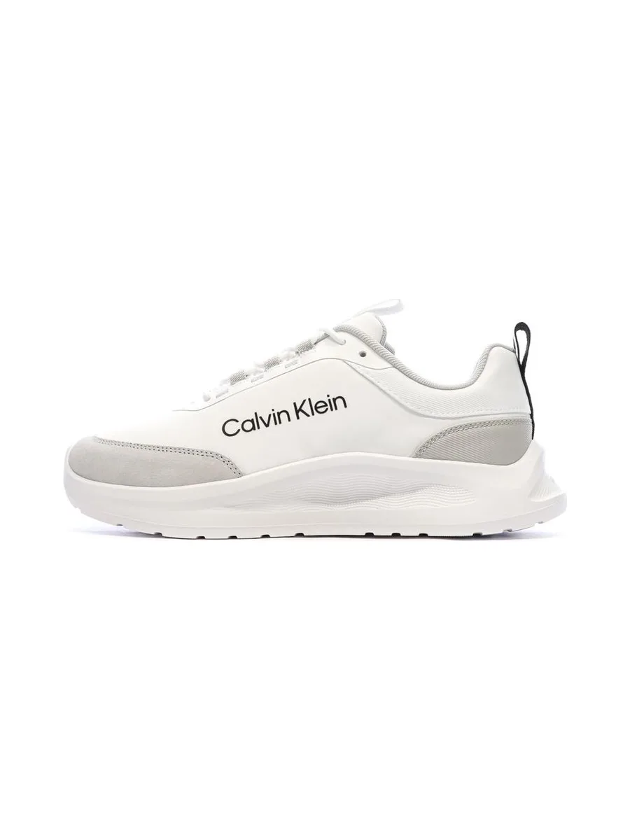 Baskets Blanches/Gris Homme Calvin Klein Jeans Light Eva 2