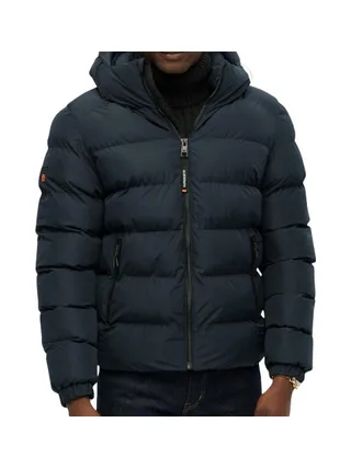 Doudoune Marine Homme Superdry Hooded Sports 1