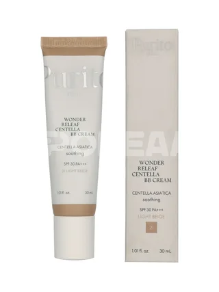 Purito Seoul Wonder Releaf Centella BB Cream SPF30 PA+++ 30ml - #21 Light Beige 1
