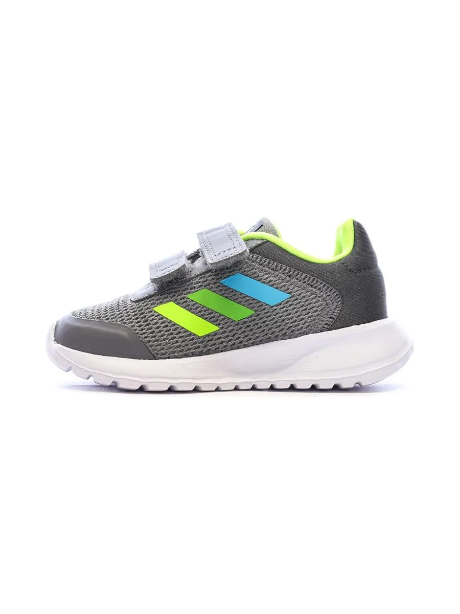 Baskets Grises Garçon Adidas Tensaur 2