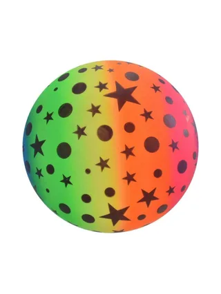Ballon de Plage Multicolore Arc En Ciel 2