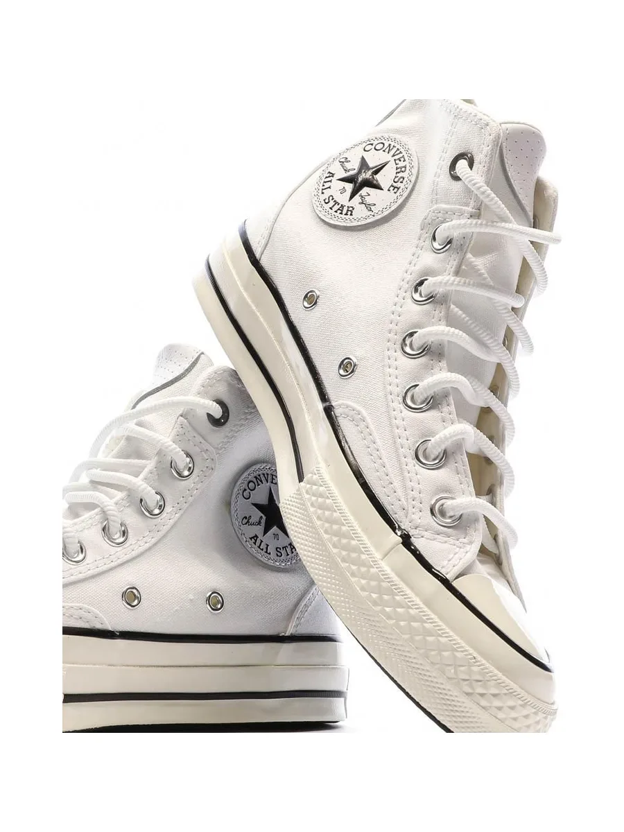 Baskets Blanches Mixte Converse Chuck 70 Court 8