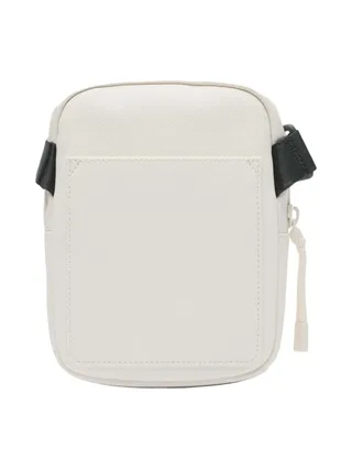 Sacoche Blanche Homme Lacoste Flat 2