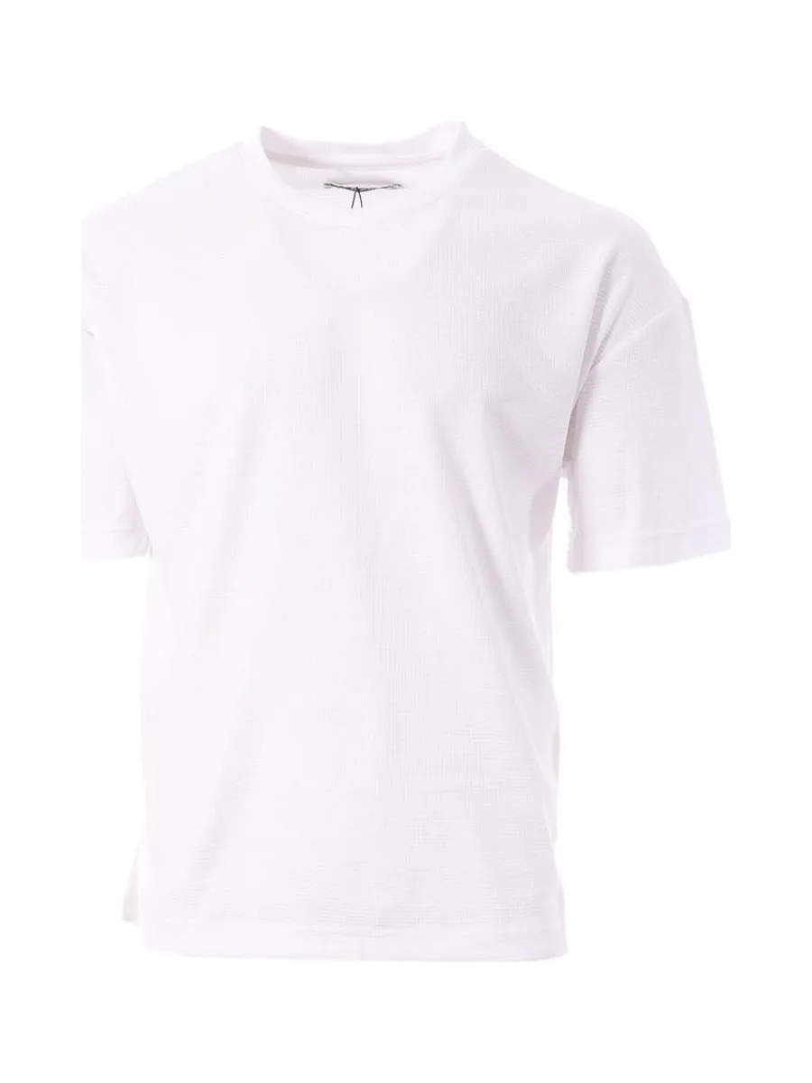 T-shirt Blanc Homme Paname Brothers Poly 1