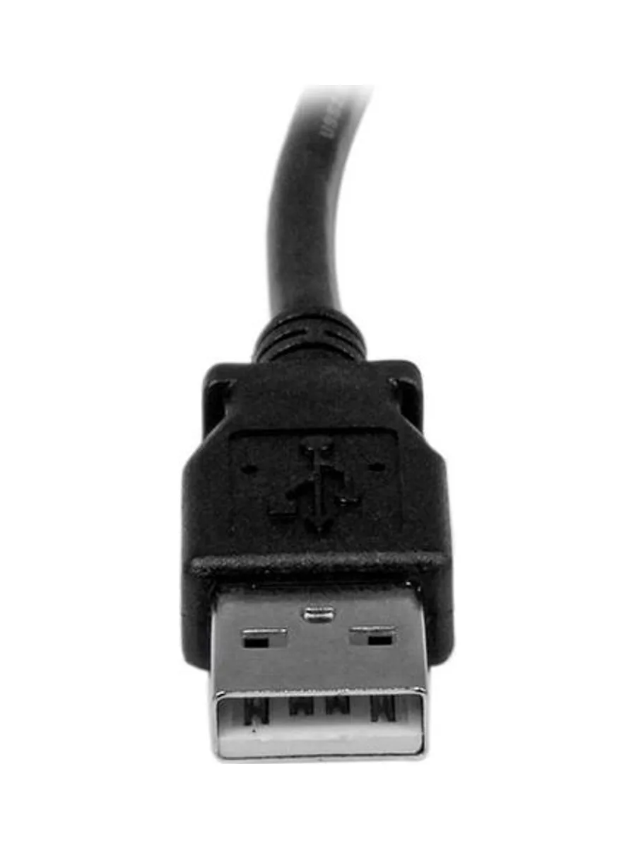 1m USB 2.0 A to Right Angle B Cable M/M 3