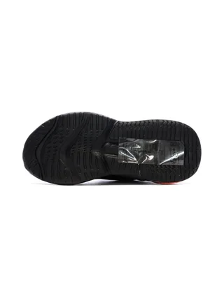 Baskets Noir/Rouge Garçon Kappa Logo Pylos123 5