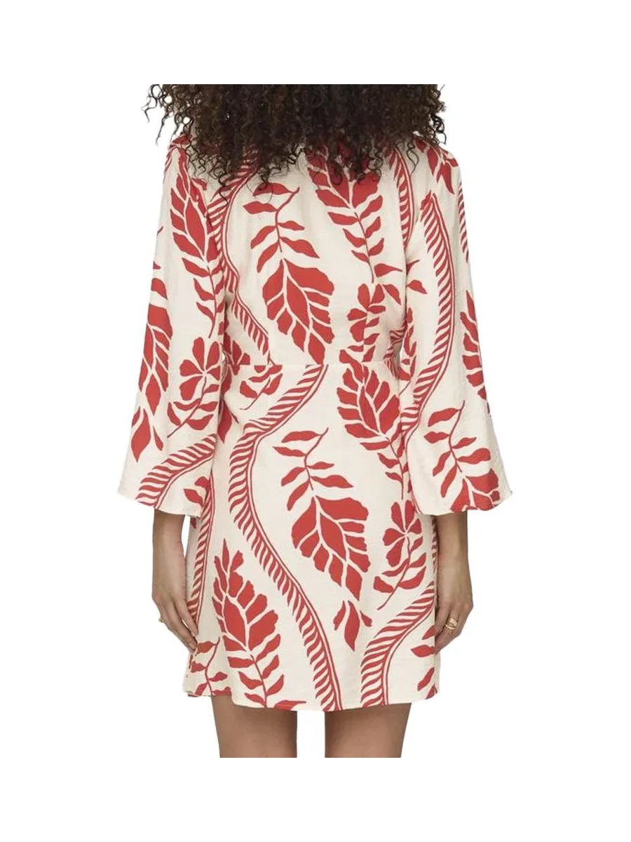Robe Blanc/Rouge Femme JDY Pepper 2