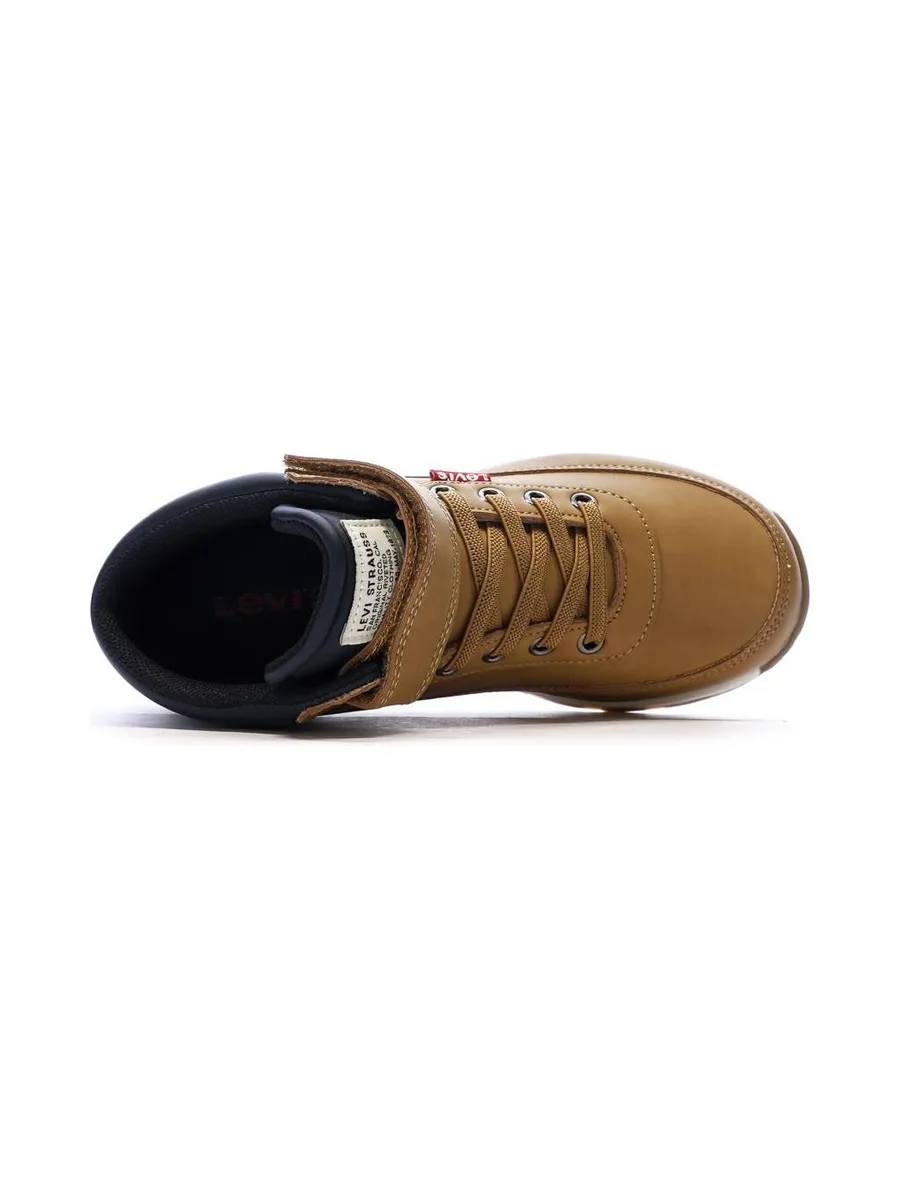 Baskets Camel Garçon Levi's Ascot 4