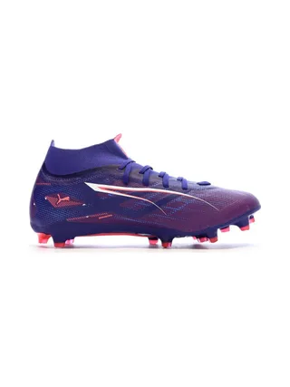 Chaussures de Foot Violettes Homme Puma Ultra 5 Match+ FG/AG 2