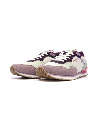 Baskets Violet Femme Pepe jeans London Band 6