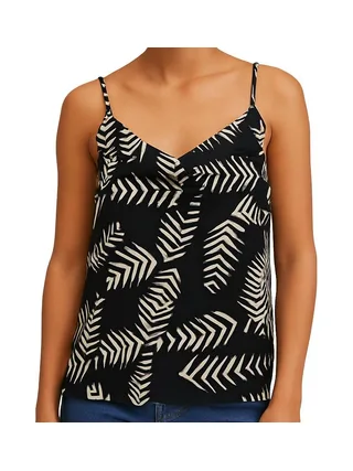 Débardeur Noir/Beige Femme Vero Moda Kanya 1