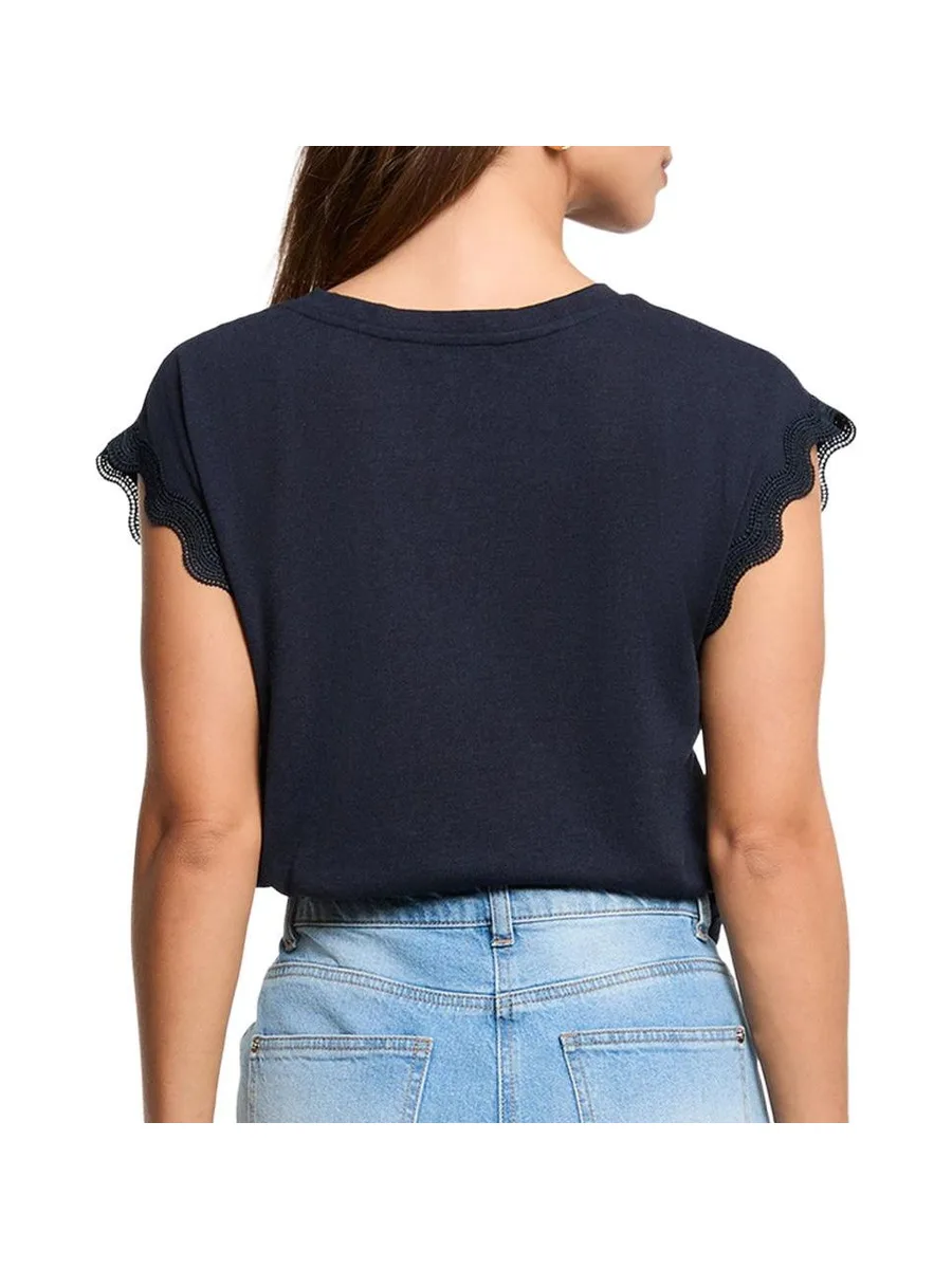 T-shirt Marine Femme Morgan DECUME 3