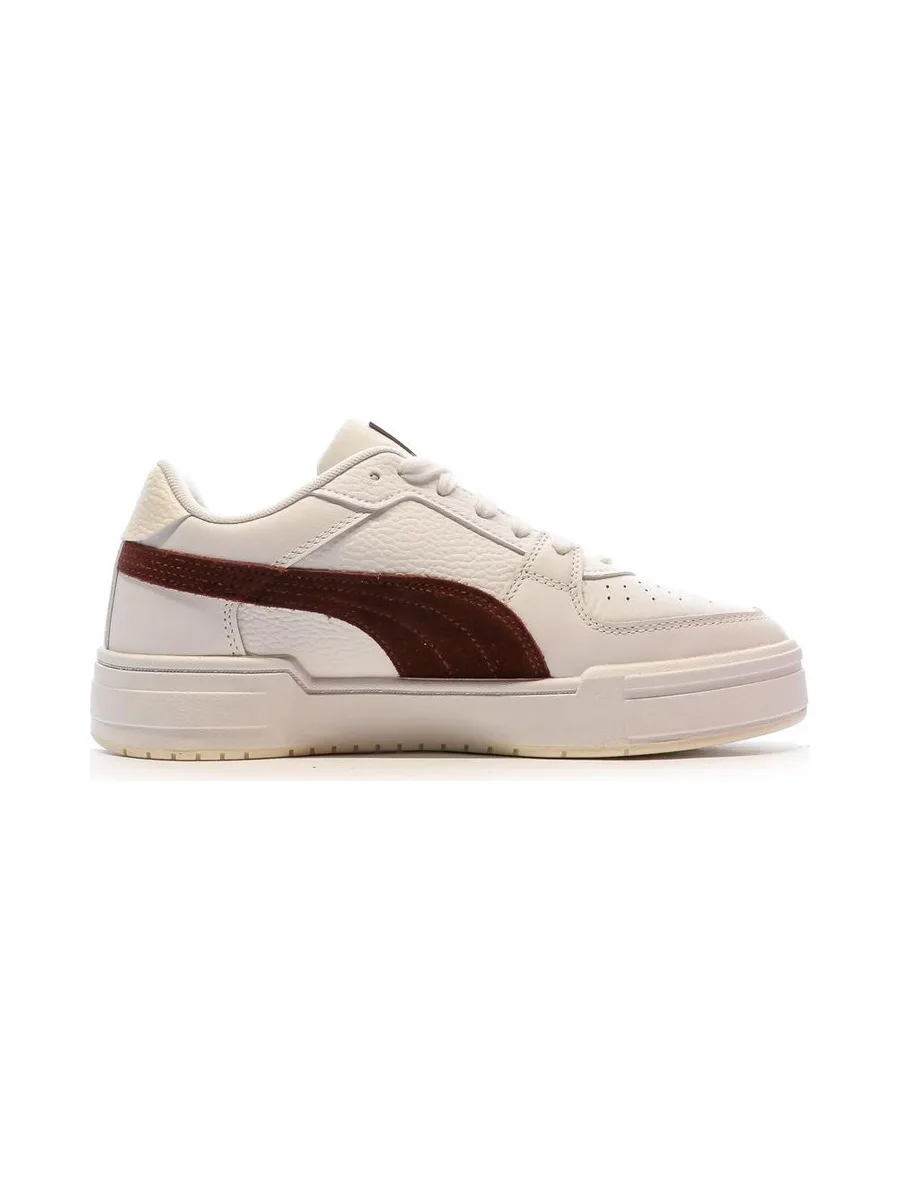 Baskets Blanches/Bordeaux Homme Puma Pro Classic 387327 3