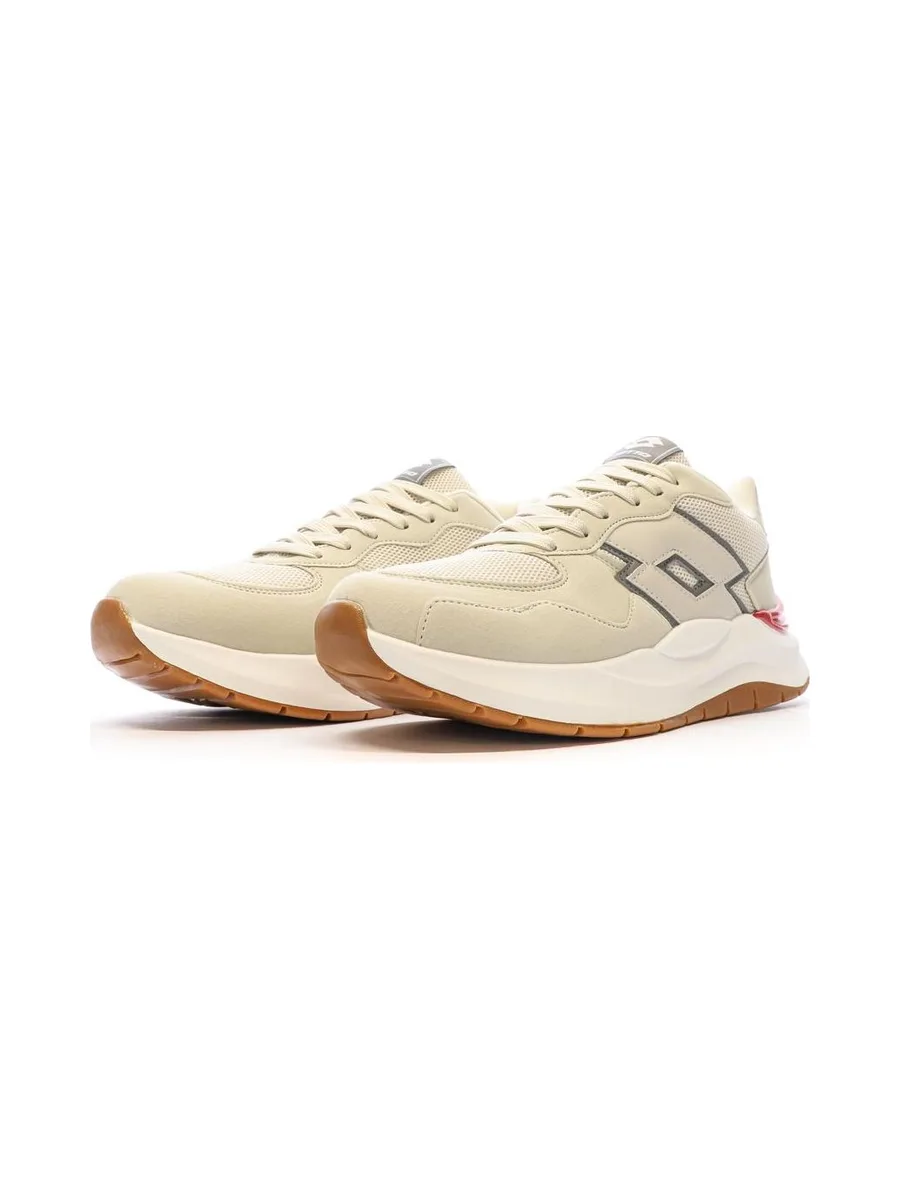 Baskets Beige/Blanche Homme Lotto Twenty6 7