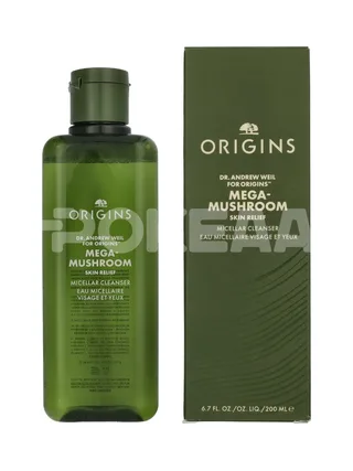 Origins Dr. Weil Mega-Mushroom Skin Relief Micellar Cleanser 200ml 1