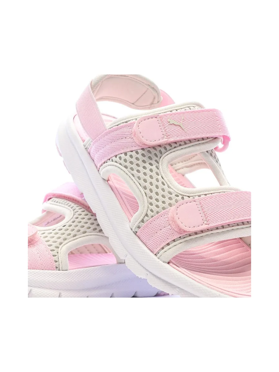 Sandales Beiges/Roses Fille Puma Evolve 8