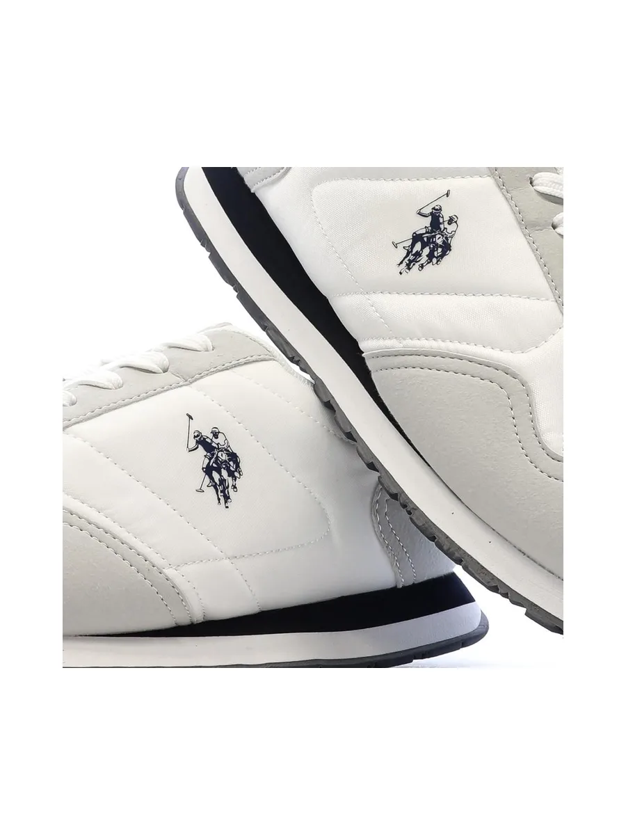 Baskets Blanches/Grises/Marines Femme US Polo ASSN FS1 8