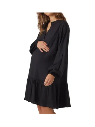 Robe Noire Femme Mamalicious Mercy 1