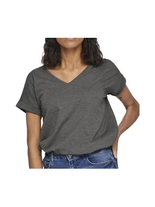 T-shirt Gris Femme Vila Dreamers 1