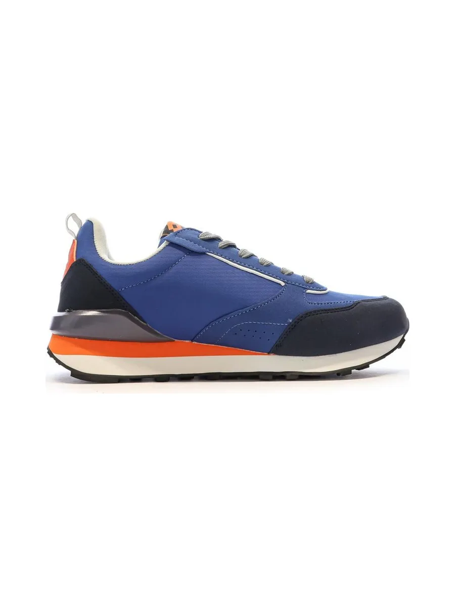 Baskets Bleu/Blanc/Orange Homme Lotto Twenty 5 2