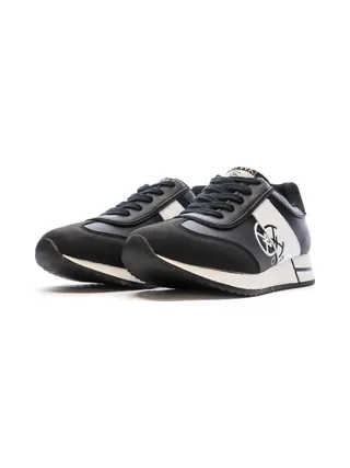 Baskets Noir/Blanc Femme ChattawakANDRIA 6